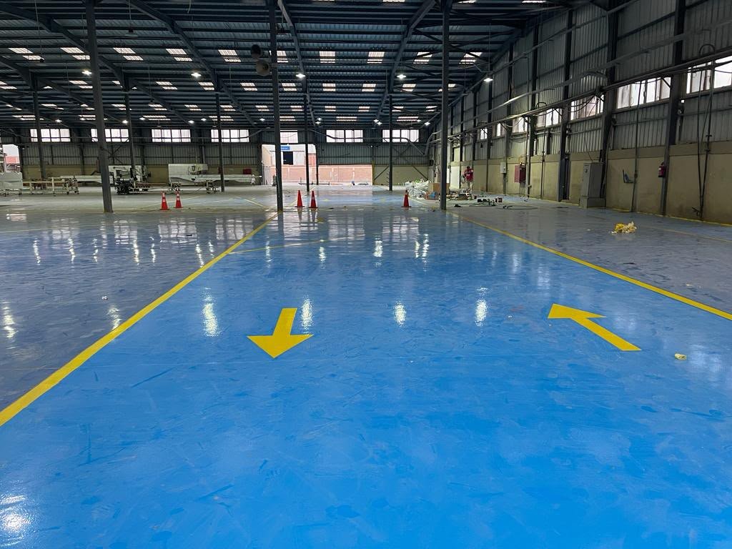 Epoxy flooring